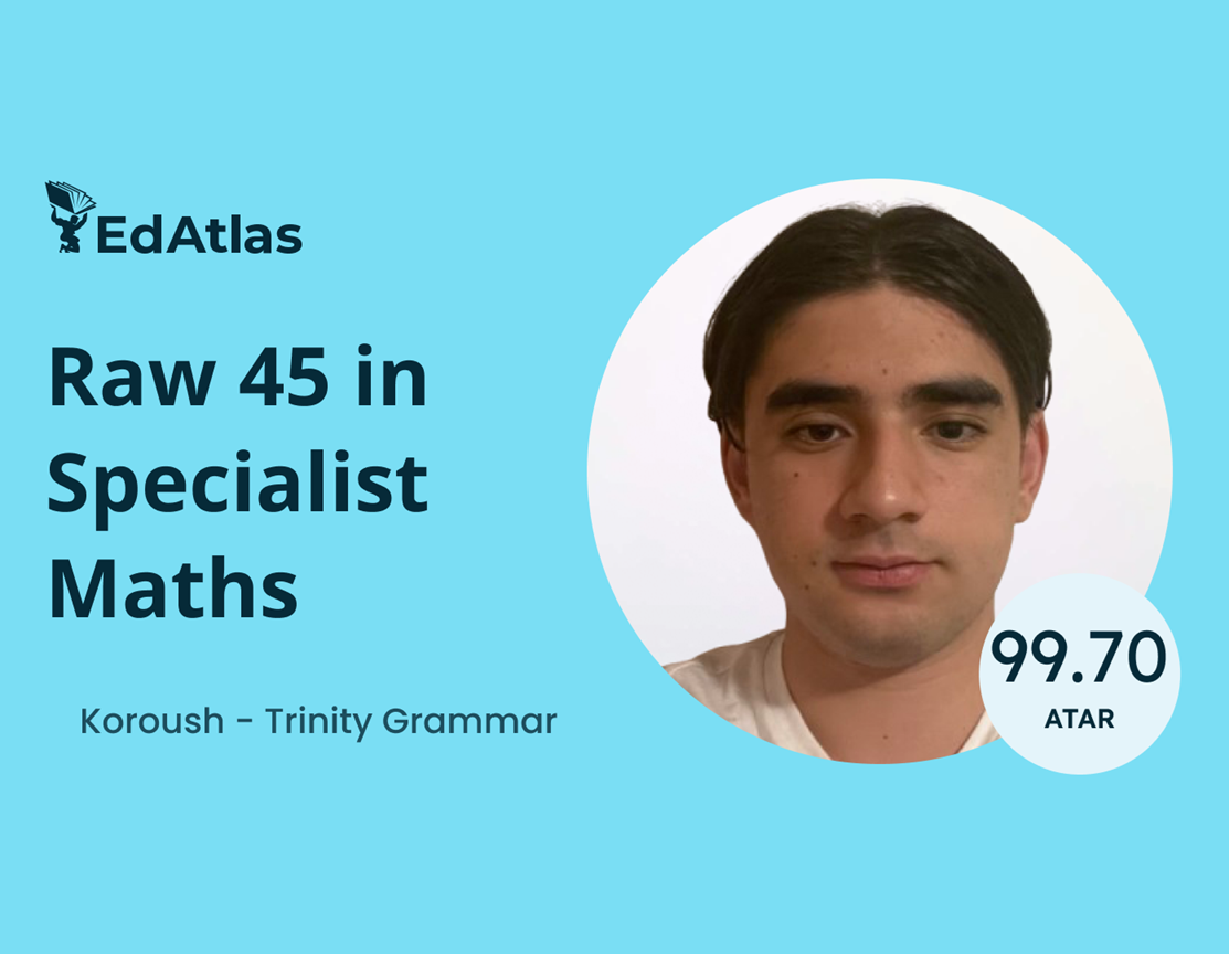 Video thumbnail of Koroush from Trinity Grammar – 45 Raw Methods, with EdAtlas branding